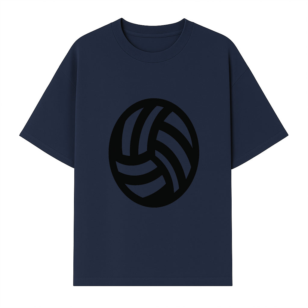Black Volleyball Graphic Design T-Shirt for Sports Lovers, Athletes, and Team Players - Unique Athletic Apparel - T-shirt 1758186575673.jpg
