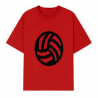 Black Volleyball Graphic Design T-Shirt for Sports Lovers, Athletes, and Team Players - Unique Athletic Apparel - T-shirt 1758186575793.jpg