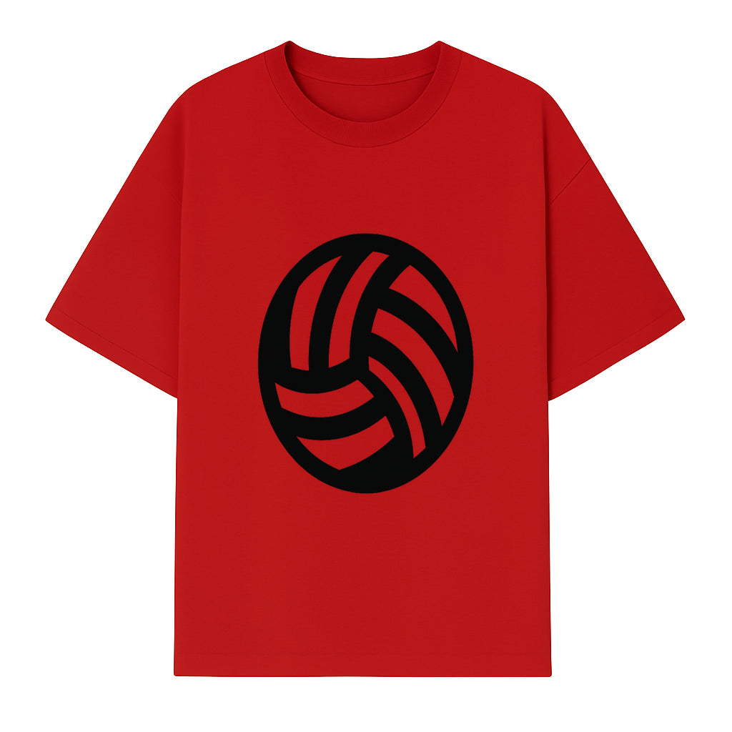 Black Volleyball Graphic Design T-Shirt for Sports Lovers, Athletes, and Team Players - Unique Athletic Apparel - T-shirt 1758186575793.jpg
