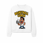 Basketball Coach Cartoon Graphic Tee - Funny Sports Apparel for Coaches & Players - Sweatshirt 1758186576041.jpg