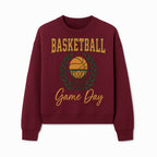 Basketball Game Day T-Shirt | Sporty Athleisure Apparel | Perfect for Fans and Players | Trendy Athletic Wear - Sweatshirt 1758186576524.jpg