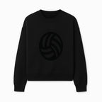 Black Volleyball Graphic Design T-Shirt for Sports Lovers, Athletes, and Team Players - Unique Athletic Apparel - Sweatshirt 1758186577741.jpg