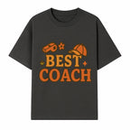Best Coach Graphic Tee - Sports Coaching Shirt with Whistle and Cap Design - Perfect Gift for Coaches and Team Leaders - T-shirt 1758186577827.jpg