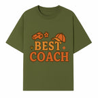 Best Coach Graphic Tee - Sports Coaching Shirt with Whistle and Cap Design - Perfect Gift for Coaches and Team Leaders - T-shirt 1758186577984.jpg