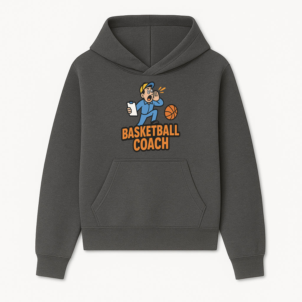 Basketball Coach Graphic Tee - Sports Team Apparel, Funny Coaching Design, Men's Women's Casual Wear, Gift for Coaches, Fans - Hoodie 1758186578079.jpg