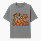 Best Coach Graphic Tee - Sports Coaching Shirt with Whistle and Cap Design - Perfect Gift for Coaches and Team Leaders - T-shirt 1758186578137.jpg
