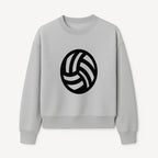 Black Volleyball Graphic Design T-Shirt for Sports Lovers, Athletes, and Team Players - Unique Athletic Apparel - Sweatshirt 1758186578218.jpg