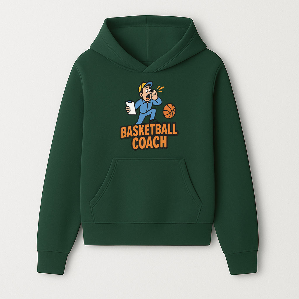 Basketball Coach Graphic Tee - Sports Team Apparel, Funny Coaching Design, Men's Women's Casual Wear, Gift for Coaches, Fans - Hoodie 1758186578224.jpg