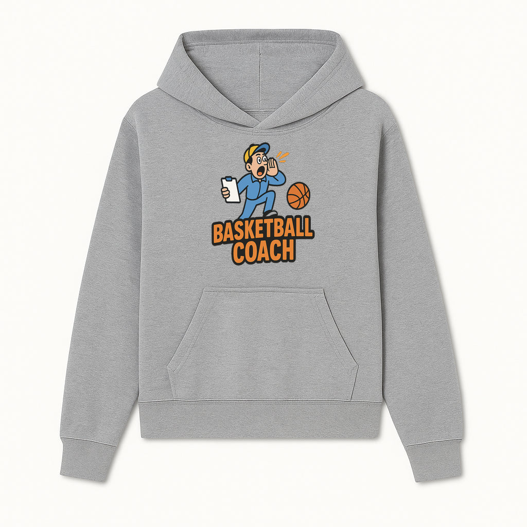 Basketball Coach Graphic Tee - Sports Team Apparel, Funny Coaching Design, Men's Women's Casual Wear, Gift for Coaches, Fans - Hoodie 1758186578346.jpg