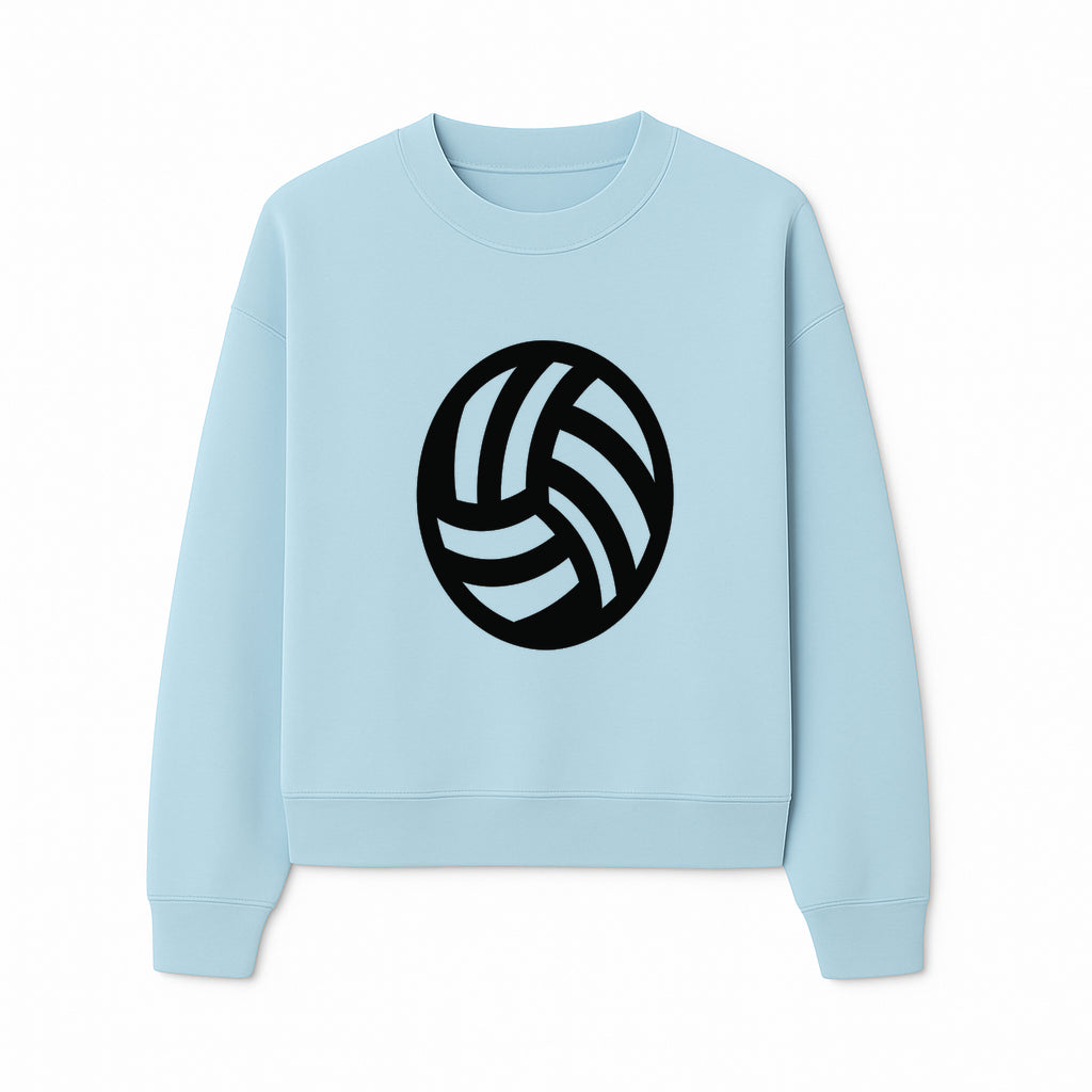 Black Volleyball Graphic Design T-Shirt for Sports Lovers, Athletes, and Team Players - Unique Athletic Apparel - Sweatshirt 1758186578364.jpg