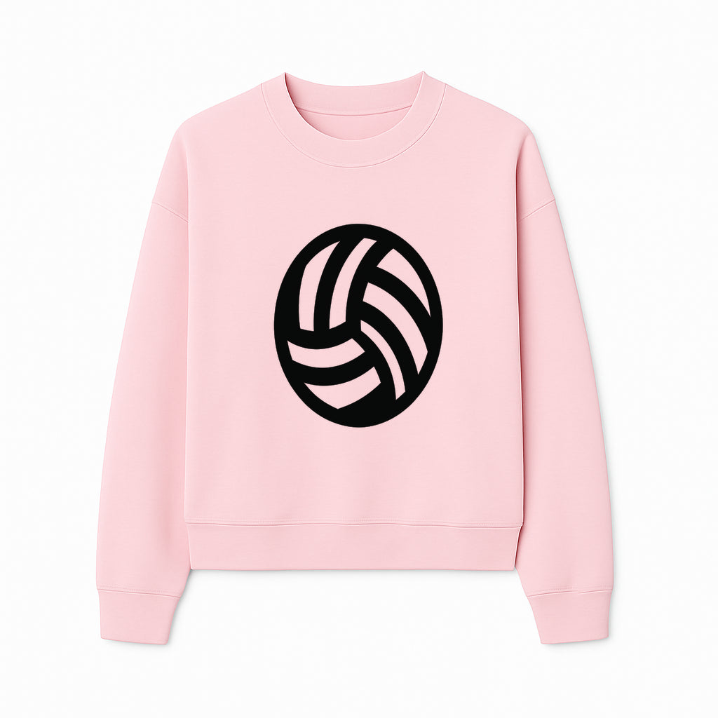 Black Volleyball Graphic Design T-Shirt for Sports Lovers, Athletes, and Team Players - Unique Athletic Apparel - Sweatshirt 1758186578491.jpg