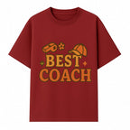 Best Coach Graphic Tee - Sports Coaching Shirt with Whistle and Cap Design - Perfect Gift for Coaches and Team Leaders - T-shirt 1758186578595.jpg