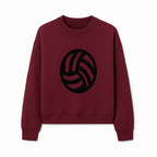 Black Volleyball Graphic Design T-Shirt for Sports Lovers, Athletes, and Team Players - Unique Athletic Apparel - Sweatshirt 1758186578614.jpg