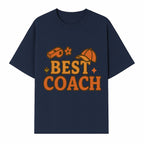 Best Coach Graphic Tee - Sports Coaching Shirt with Whistle and Cap Design - Perfect Gift for Coaches and Team Leaders - T-shirt 1758186578724.jpg