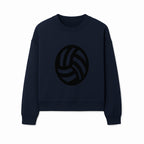 Black Volleyball Graphic Design T-Shirt for Sports Lovers, Athletes, and Team Players - Unique Athletic Apparel - Sweatshirt 1758186578749.jpg