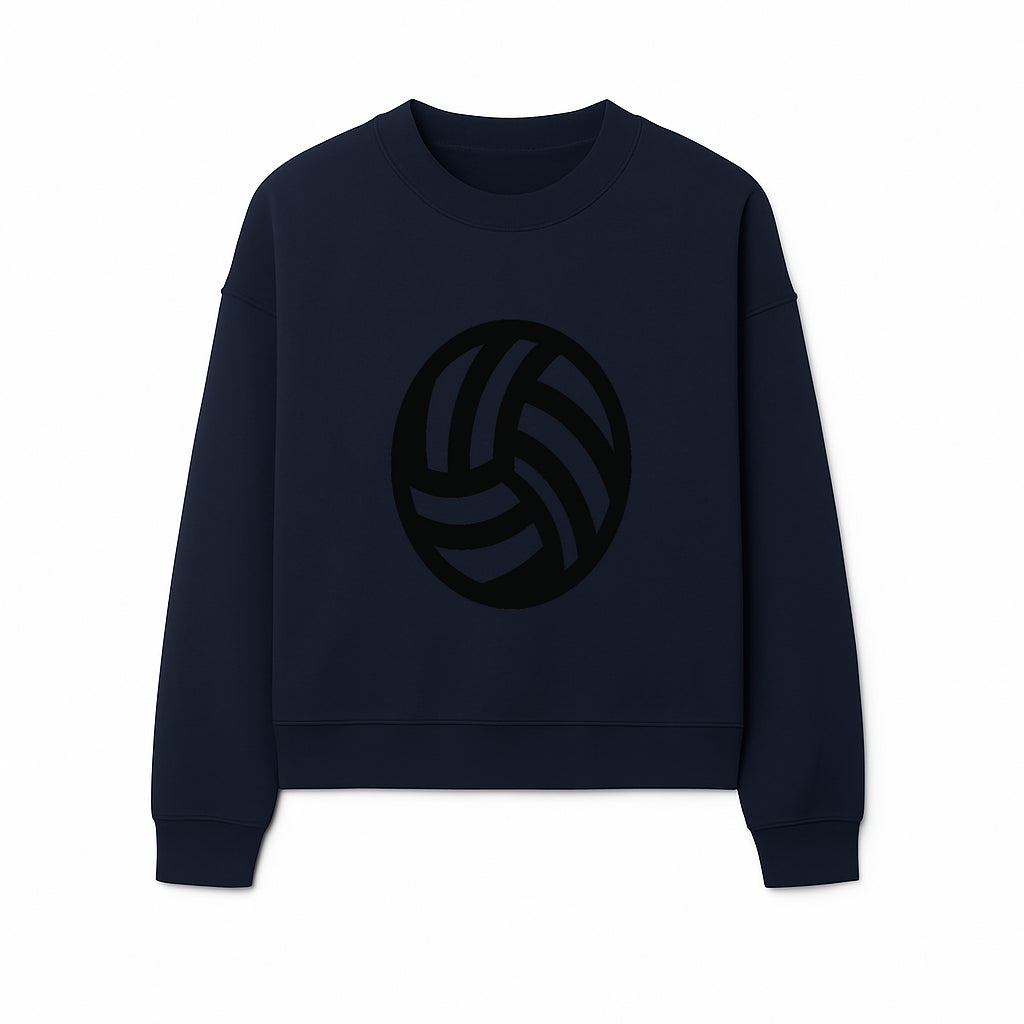 Black Volleyball Graphic Design T-Shirt for Sports Lovers, Athletes, and Team Players - Unique Athletic Apparel - Sweatshirt 1758186578749.jpg