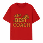 Best Coach Graphic Tee - Sports Coaching Shirt with Whistle and Cap Design - Perfect Gift for Coaches and Team Leaders - T-shirt 1758186578866.jpg