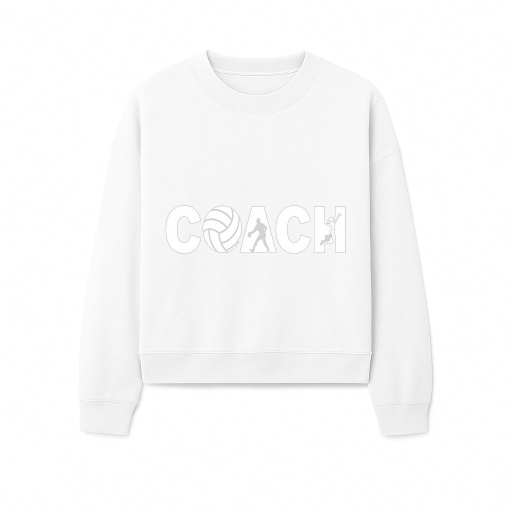 Coach Wall Art Decal - Sports Theme with Volleyball, Basketball, & Athletes - Perfect for Coaching or Sports Room D cor - Sweatshirt 1758186578881.jpg