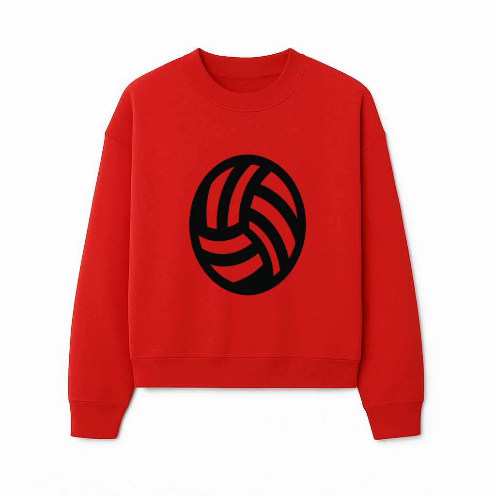 Black Volleyball Graphic Design T-Shirt for Sports Lovers, Athletes, and Team Players - Unique Athletic Apparel - Sweatshirt 1758186578885.jpg