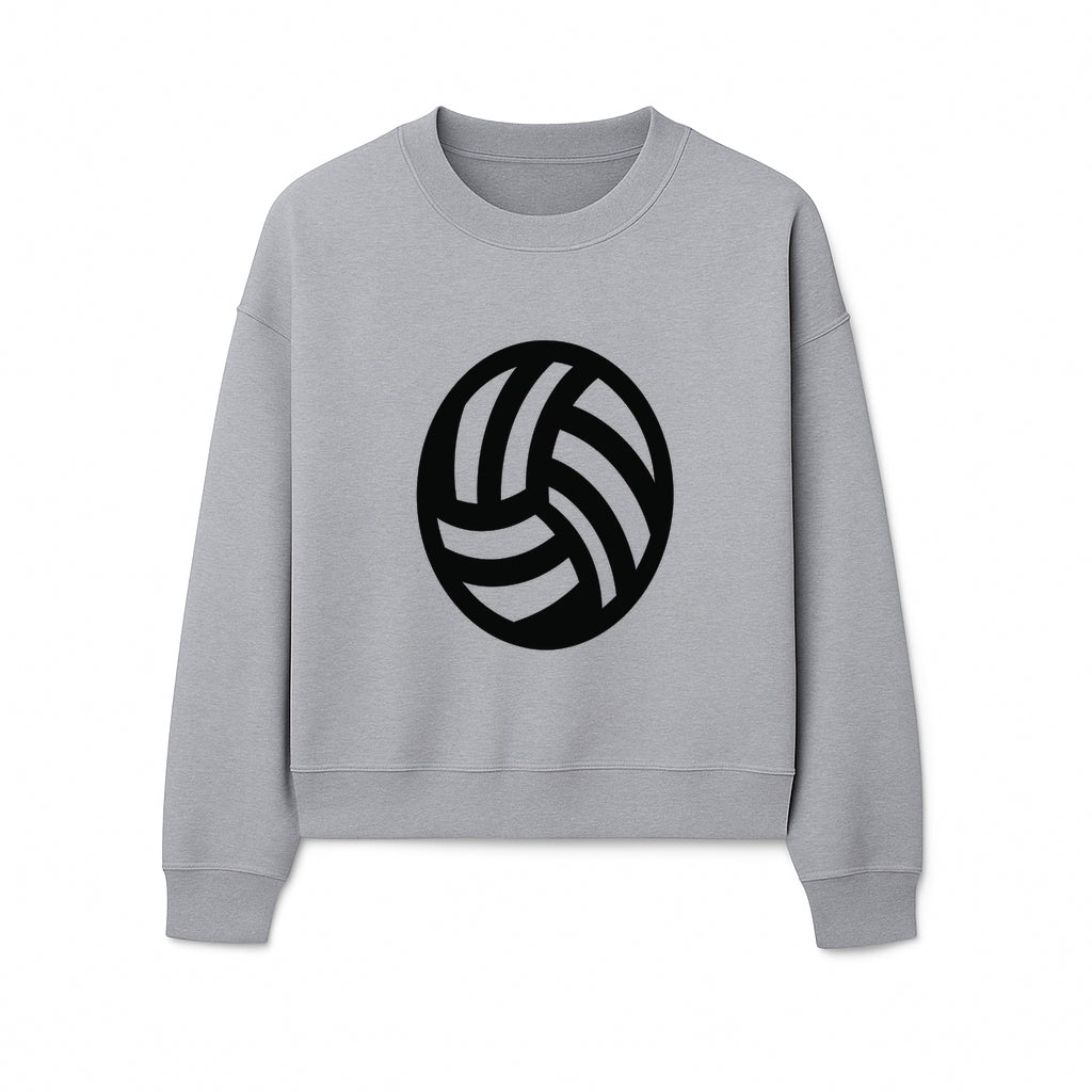 Black Volleyball Graphic Design T-Shirt for Sports Lovers, Athletes, and Team Players - Unique Athletic Apparel - Sweatshirt 1758186579029.jpg
