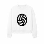 Black Volleyball Graphic Design T-Shirt for Sports Lovers, Athletes, and Team Players - Unique Athletic Apparel - Sweatshirt 1758186579174.jpg
