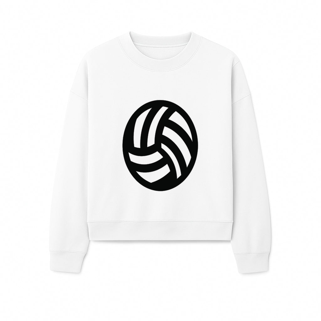 Black Volleyball Graphic Design T-Shirt for Sports Lovers, Athletes, and Team Players - Unique Athletic Apparel - Sweatshirt 1758186579174.jpg