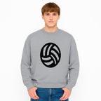 Black Volleyball Graphic Design T-Shirt for Sports Lovers, Athletes, and Team Players - Unique Athletic Apparel - Sweatshirt 1758186580298.jpg