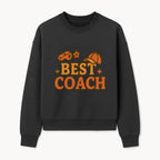 Best Coach Graphic Tee - Sports Coaching Shirt with Whistle and Cap Design - Perfect Gift for Coaches and Team Leaders - Sweatshirt 1758186580960.jpg