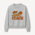 Best Coach Graphic Tee - Sports Coaching Shirt with Whistle and Cap Design - Perfect Gift for Coaches and Team Leaders - Sweatshirt 1758186581256.jpg