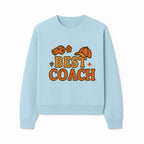 Best Coach Graphic Tee - Sports Coaching Shirt with Whistle and Cap Design - Perfect Gift for Coaches and Team Leaders - Sweatshirt 1758186581394.jpg