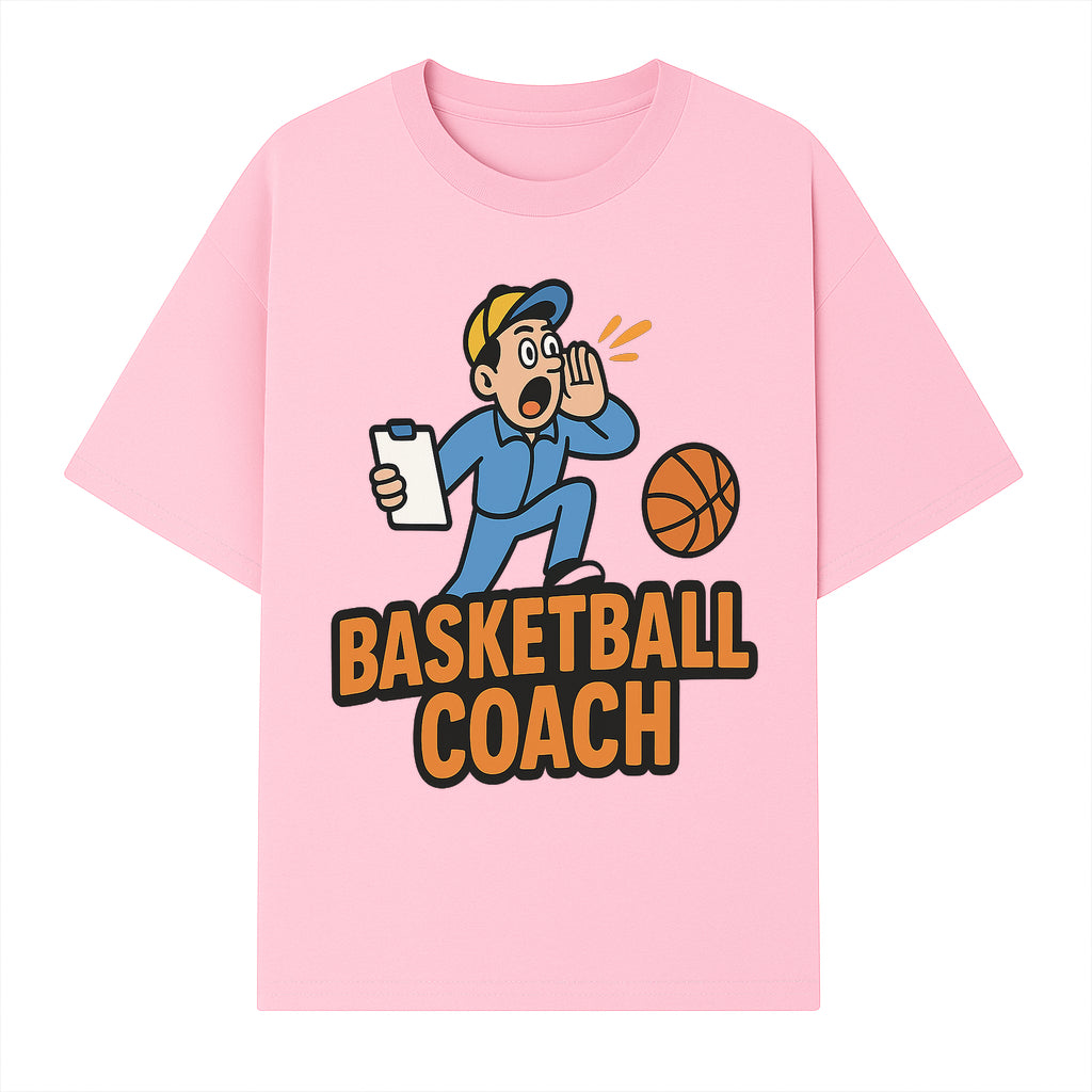 Basketball Coach Graphic Tee - Sports Team Apparel, Funny Coaching Design, Men's Women's Casual Wear, Gift for Coaches, Fans - T-shirt 1758186581585.jpg