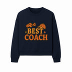 Best Coach Graphic Tee - Sports Coaching Shirt with Whistle and Cap Design - Perfect Gift for Coaches and Team Leaders - Sweatshirt 1758186581819.jpg