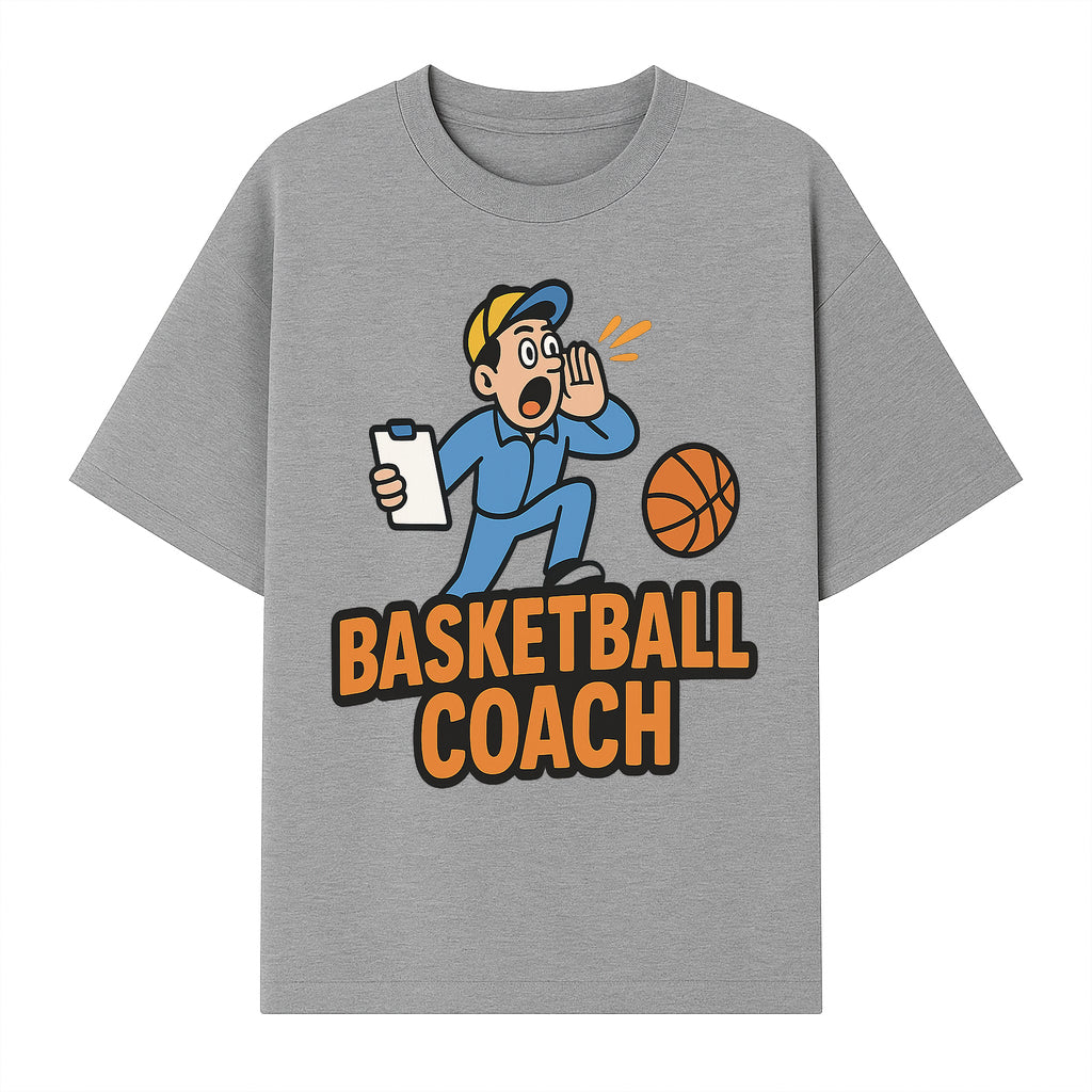 Basketball Coach Graphic Tee - Sports Team Apparel, Funny Coaching Design, Men's Women's Casual Wear, Gift for Coaches, Fans - T-shirt 1758186582150.jpg