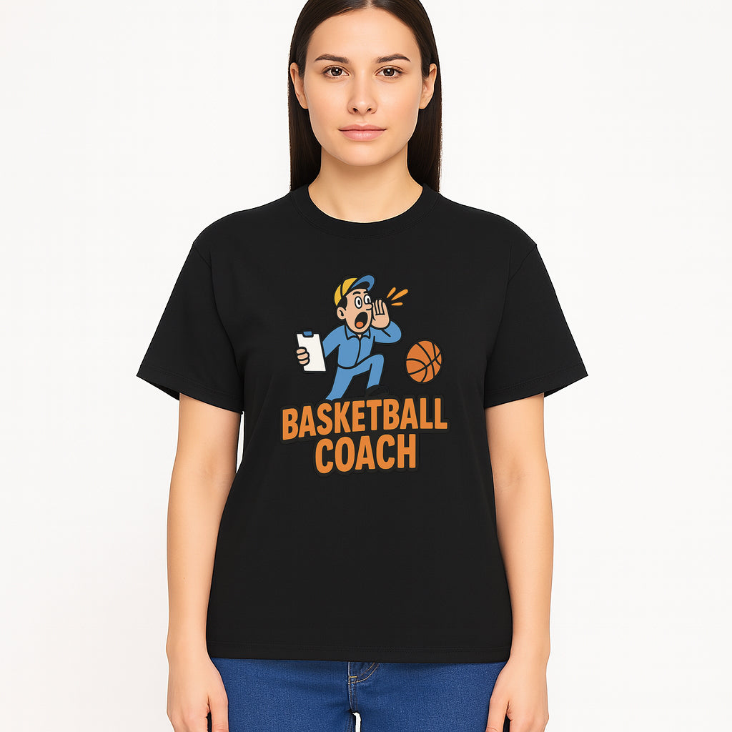 Basketball Coach Graphic Tee - Sports Team Apparel, Funny Coaching Design, Men's Women's Casual Wear, Gift for Coaches, Fans - T-shirt 1758186583546.jpg