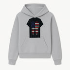 Patriotic Dental Themed T-Shirt with Tooth Pattern, Funny Dentist Humor Shirt, Unisex Fourth of July Graphic Tee - Hoodie 1758250092972.jpg