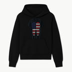 Patriotic Dental Themed T-Shirt with Tooth Pattern, Funny Dentist Humor Shirt, Unisex Fourth of July Graphic Tee - Hoodie 1758250093145.jpg
