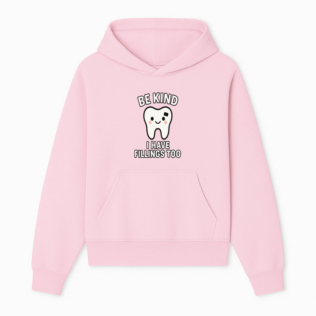Be Kind Tooth Graphic Tee - Cute Dentist Humor Shirt for Kids & Adults - Fun Dental Awareness Apparel - Hoodie 1758250094634.jpg