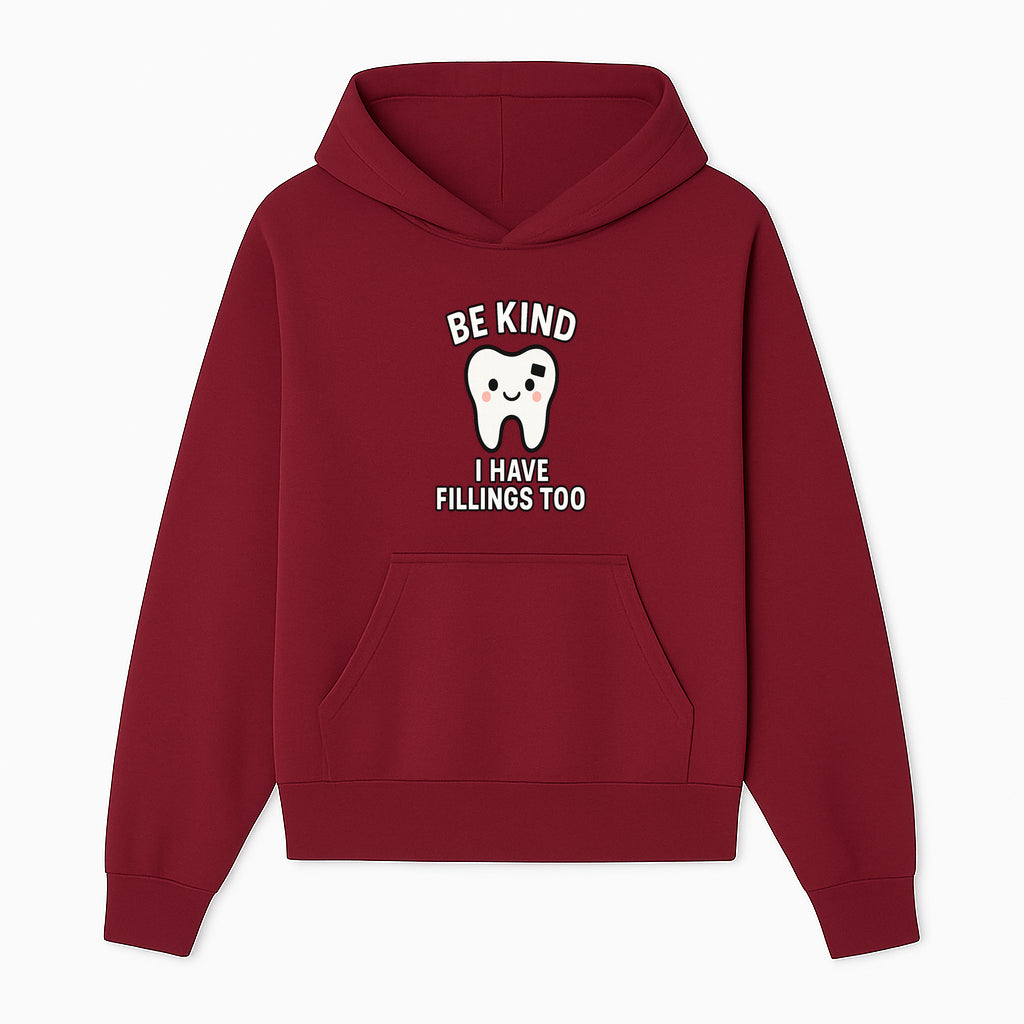 Be Kind Tooth Graphic Tee - Cute Dentist Humor Shirt for Kids & Adults - Fun Dental Awareness Apparel - Hoodie 1758250094773.jpg