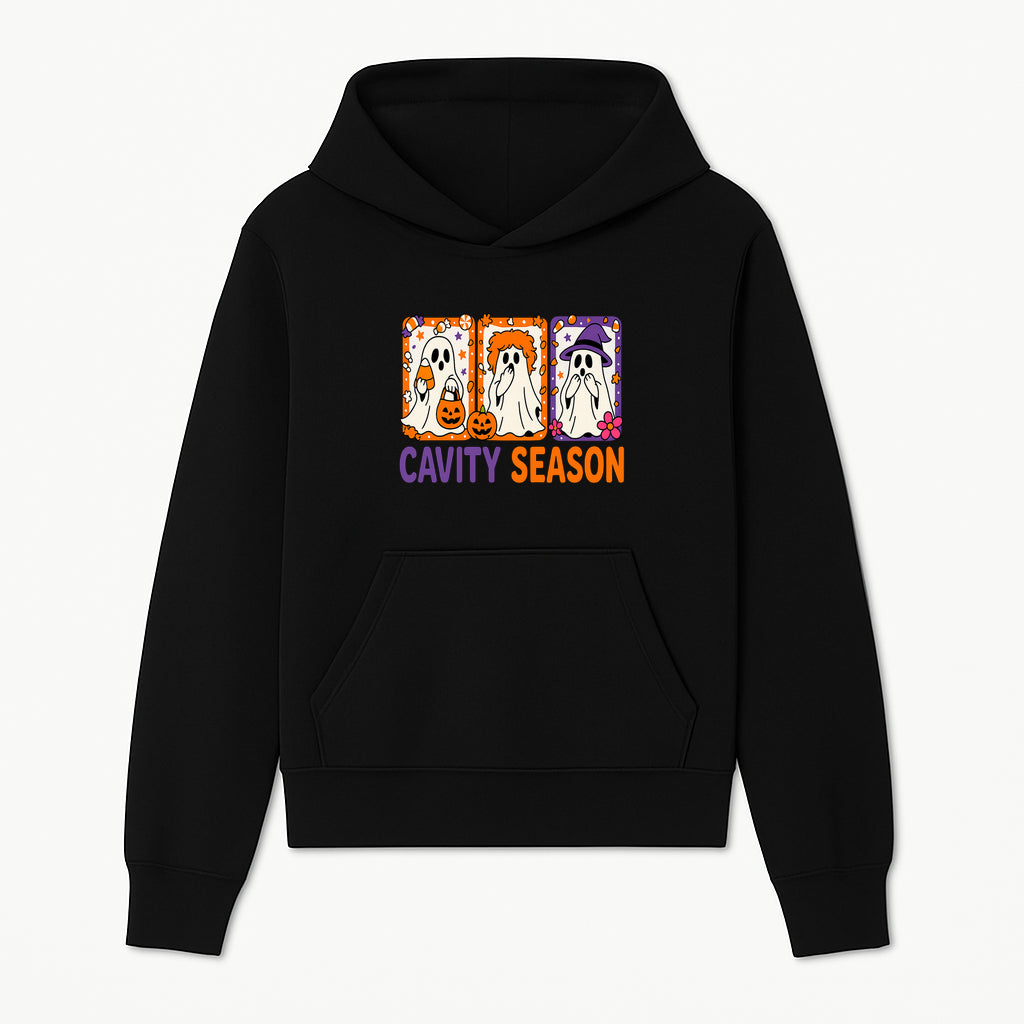 Halloween Ghosts Cavity Season T-Shirt, Cute Spooky Apparel, Kids Halloween Costume, Fun Trick or Treat Design, Pumpkin Candy Theme - Hoodie 1758250096024.jpg