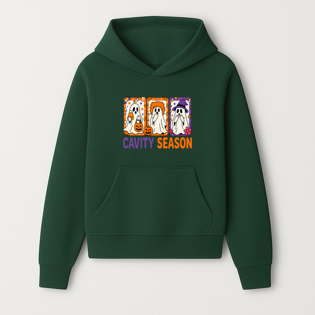 Halloween Ghosts Cavity Season T-Shirt, Cute Spooky Apparel, Kids Halloween Costume, Fun Trick or Treat Design, Pumpkin Candy Theme - Hoodie 1758250096344.jpg