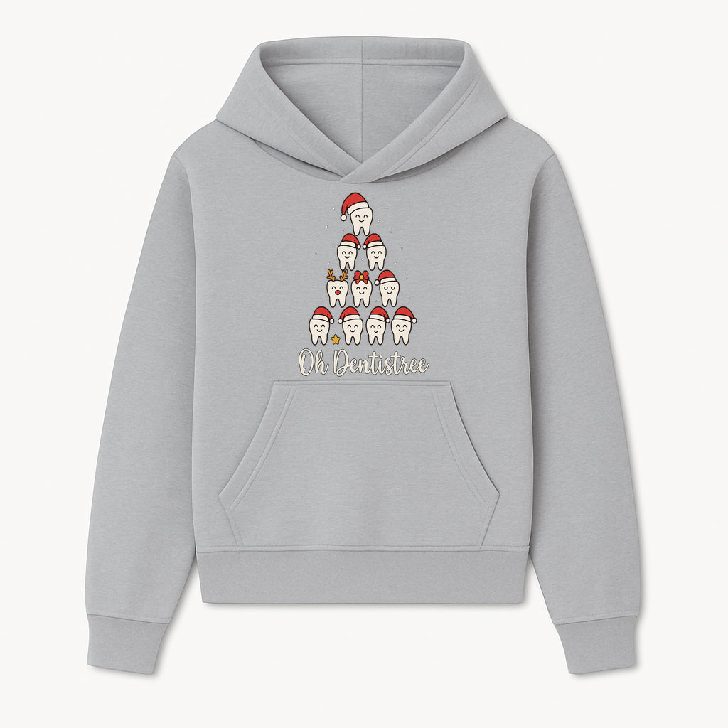 Cute Dentist Christmas Tree Graphic, Oh Dentistreel, Holiday Dental Art, Fun Tooth Decor, Dental Hygienist Gift, Merry Christmas Theme - Hoodie 1758250097027.jpg