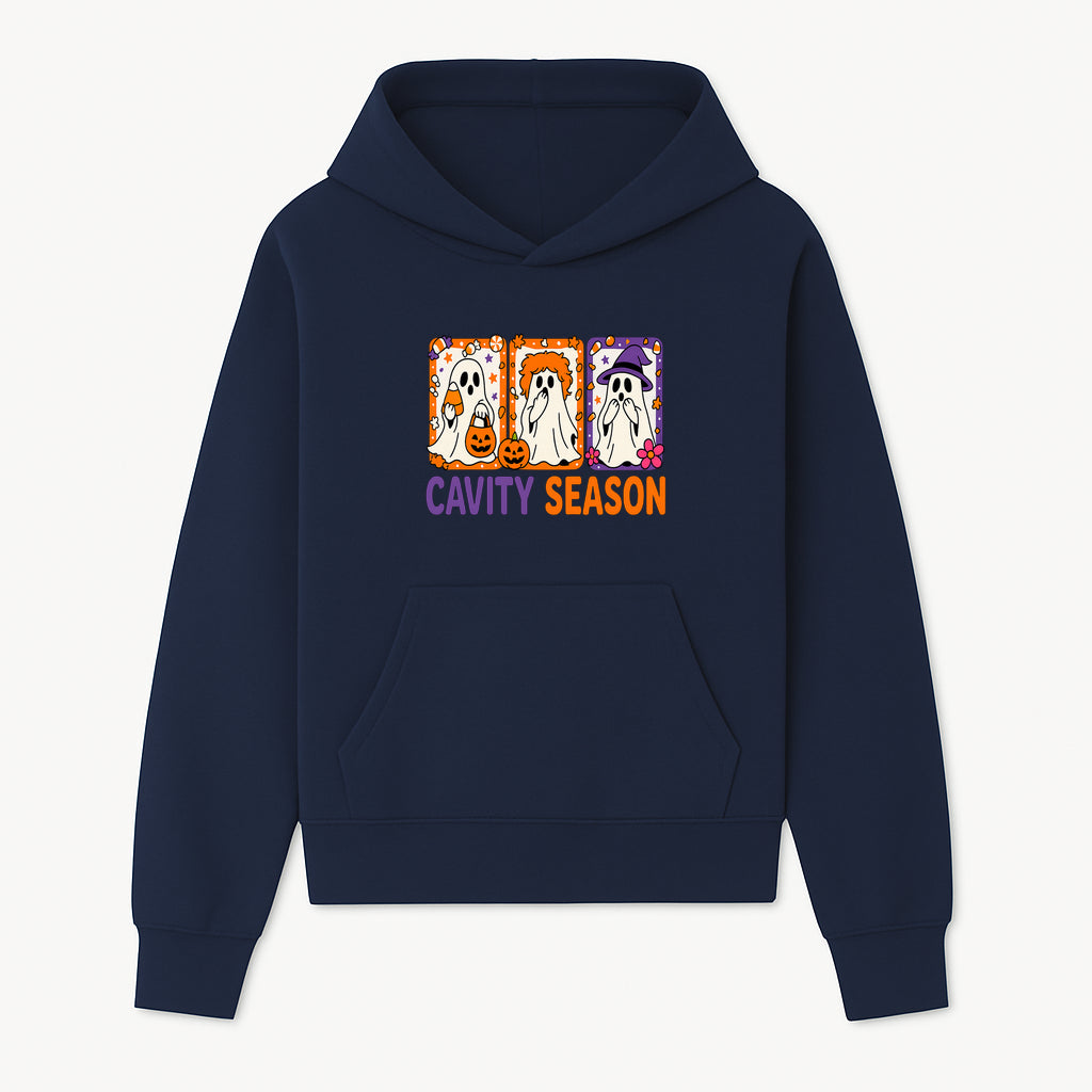 Halloween Ghosts Cavity Season T-Shirt, Cute Spooky Apparel, Kids Halloween Costume, Fun Trick or Treat Design, Pumpkin Candy Theme - Hoodie 1758250097127.jpg