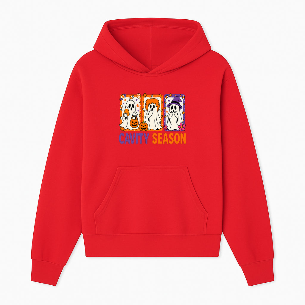 Halloween Ghosts Cavity Season T-Shirt, Cute Spooky Apparel, Kids Halloween Costume, Fun Trick or Treat Design, Pumpkin Candy Theme - Hoodie 1758250097261.jpg