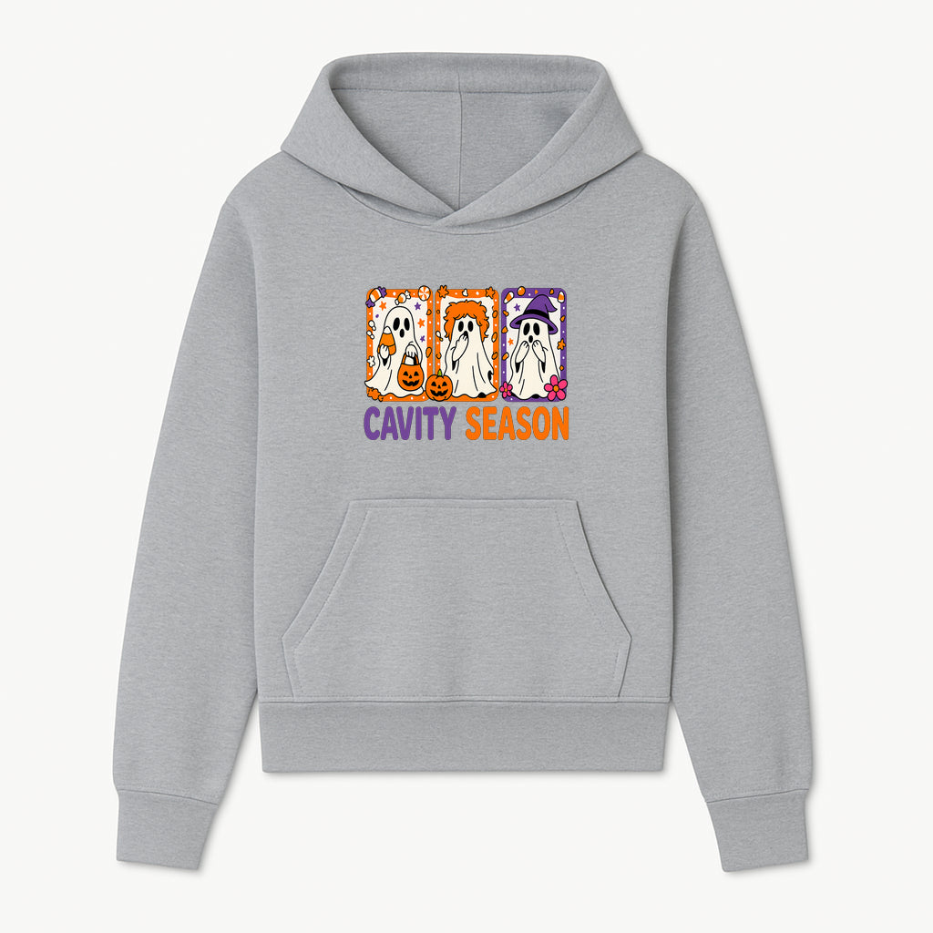 Halloween Ghosts Cavity Season T-Shirt, Cute Spooky Apparel, Kids Halloween Costume, Fun Trick or Treat Design, Pumpkin Candy Theme - Hoodie 1758250097383.jpg
