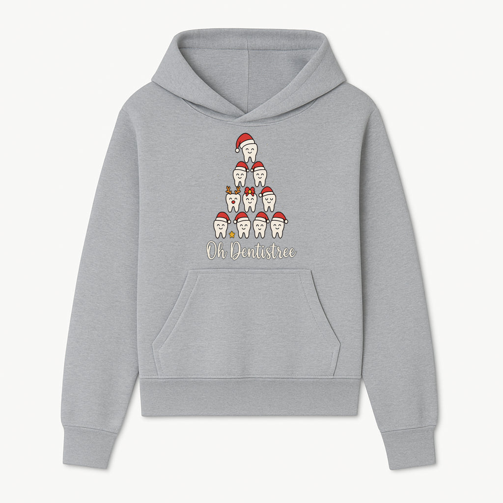 Cute Dentist Christmas Tree Graphic, Oh Dentistreel, Holiday Dental Art, Fun Tooth Decor, Dental Hygienist Gift, Merry Christmas Theme - Hoodie 1758250098529.jpg