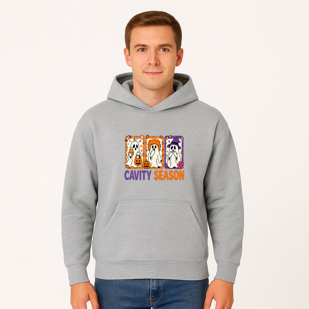 Halloween Ghosts Cavity Season T-Shirt, Cute Spooky Apparel, Kids Halloween Costume, Fun Trick or Treat Design, Pumpkin Candy Theme - Hoodie 1758250098675.jpg