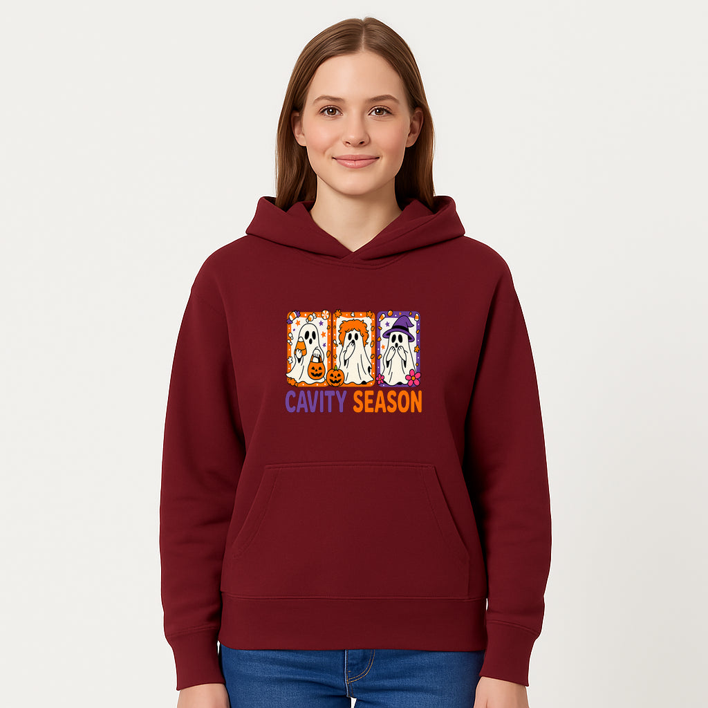 Halloween Ghosts Cavity Season T-Shirt, Cute Spooky Apparel, Kids Halloween Costume, Fun Trick or Treat Design, Pumpkin Candy Theme - Hoodie 1758250098839.jpg