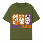 Halloween Ghosts Cavity Season T-Shirt, Cute Spooky Apparel, Kids Halloween Costume, Fun Trick or Treat Design, Pumpkin Candy Theme - T-shirt 1758250099435.jpg