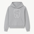 Dental Hygiene and Care Graphic Art Print - Tooth Icon with Swish, Brush, Floss, Crown, Smile Themes for Kids & Adults - Hoodie 1758250101317.jpg