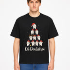 Cute Dentist Christmas Tree Graphic, Oh Dentistreel, Holiday Dental Art, Fun Tooth Decor, Dental Hygienist Gift, Merry Christmas Theme - T-shirt 1758250103133.jpg